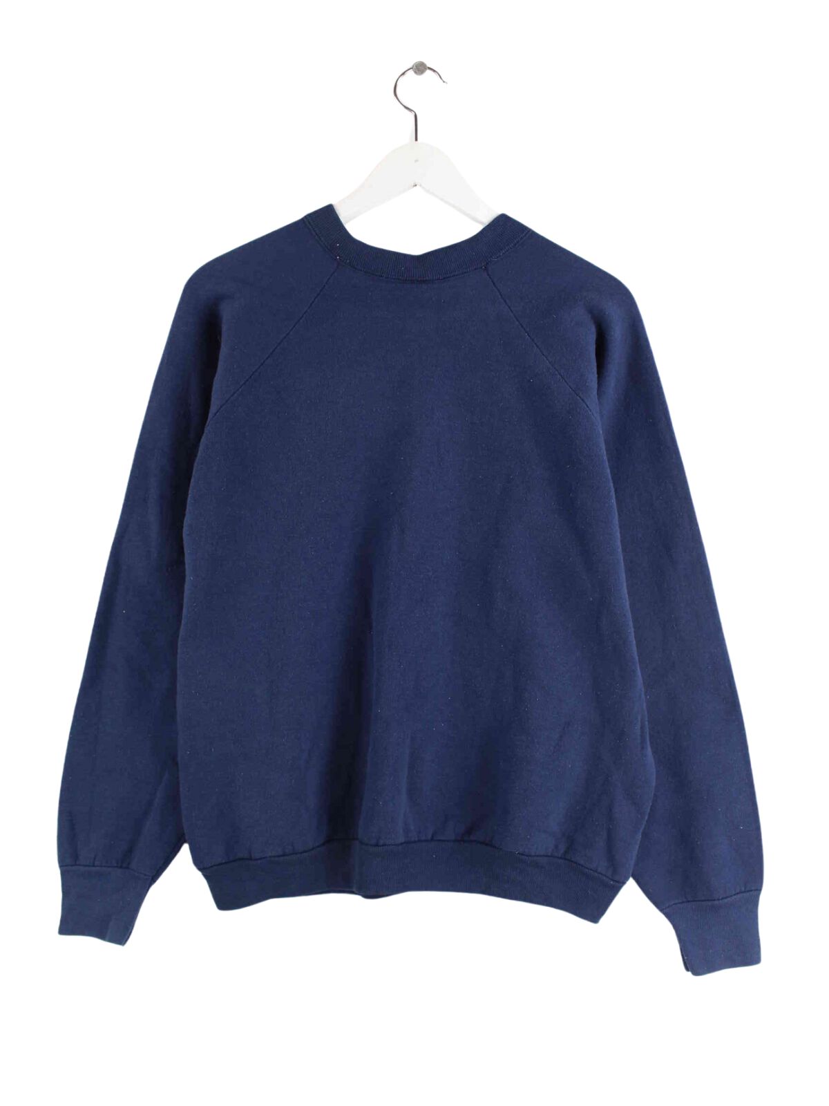 Fruit of the Loom 90s Vintage Print Sweater Blau M (back image)