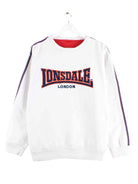 Lonsdale 00s Embroidered Sweater Weiß L (front image)