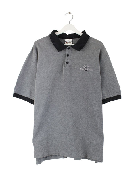 Disney 90s Vintage Polo Grau XL