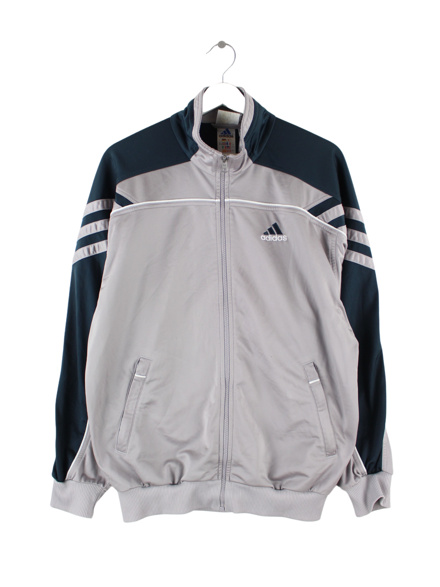 Adidas jacke grau shop
