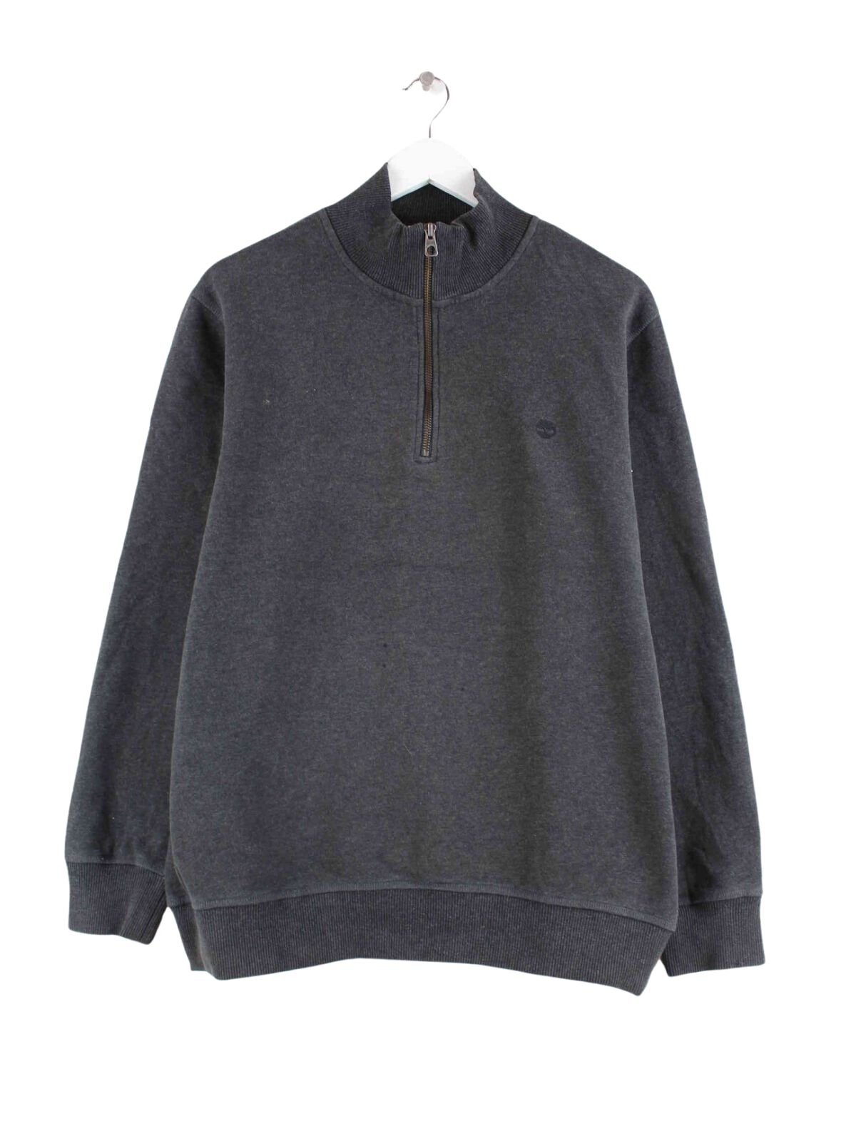 Timberland y2k Half Zip Sweater Grau L (front image)