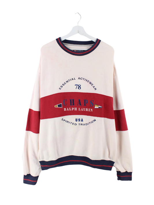 Chaps Embroidered Sweater Mehrfarbig L