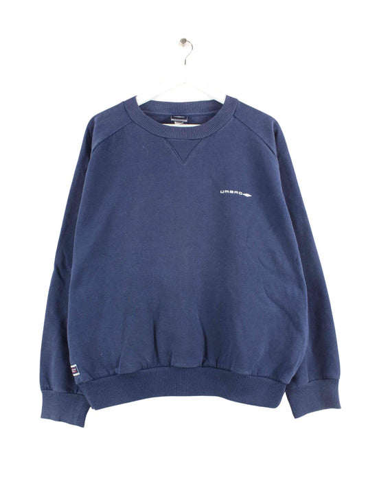 Umbro y2k Embroidered Sweater Blau L