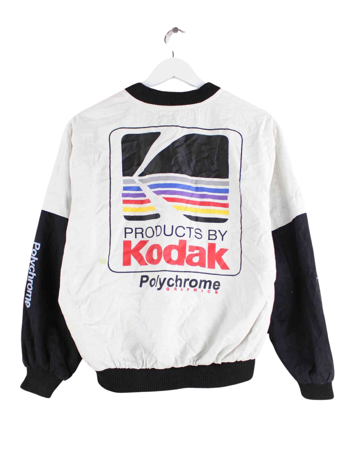 Vintage y2k Kodak Print Jacket White S – Peeces