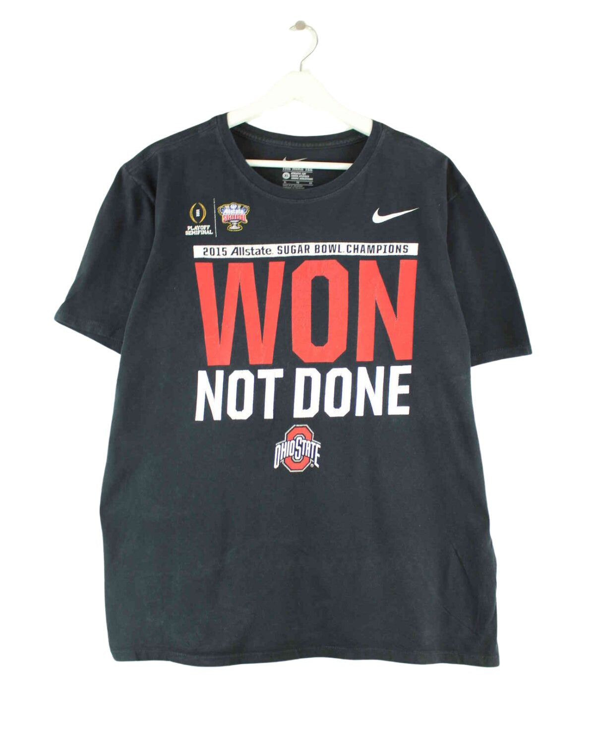 Nike 2015 Ohio State Champions Print T-Shirt Schwarz XL (front image)