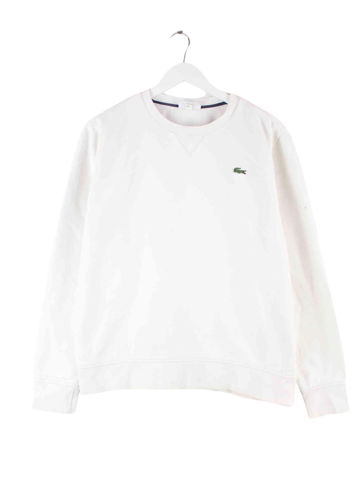 Lacoste Basic Sweater Weiß L (front image)