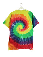 Port & Company Tie Dye Print T-Shirt Mehrfarbig L (back image)