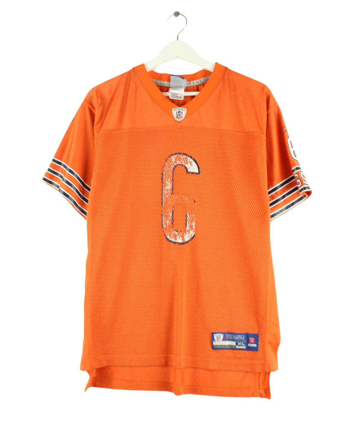 Reebok Damen NFL Chicago Bear Jay Cutler #6 Jersey Orange M (front image)