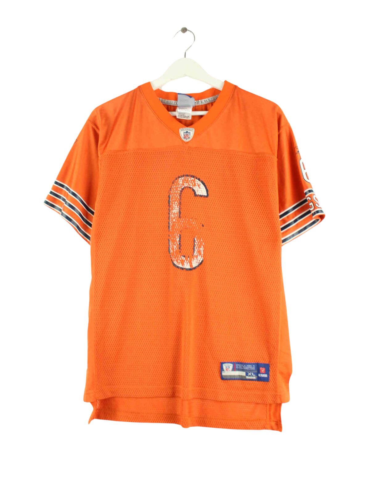 Reebok Damen NFL Chicago Bear Jay Cutler #6 Jersey Orange M (front image)