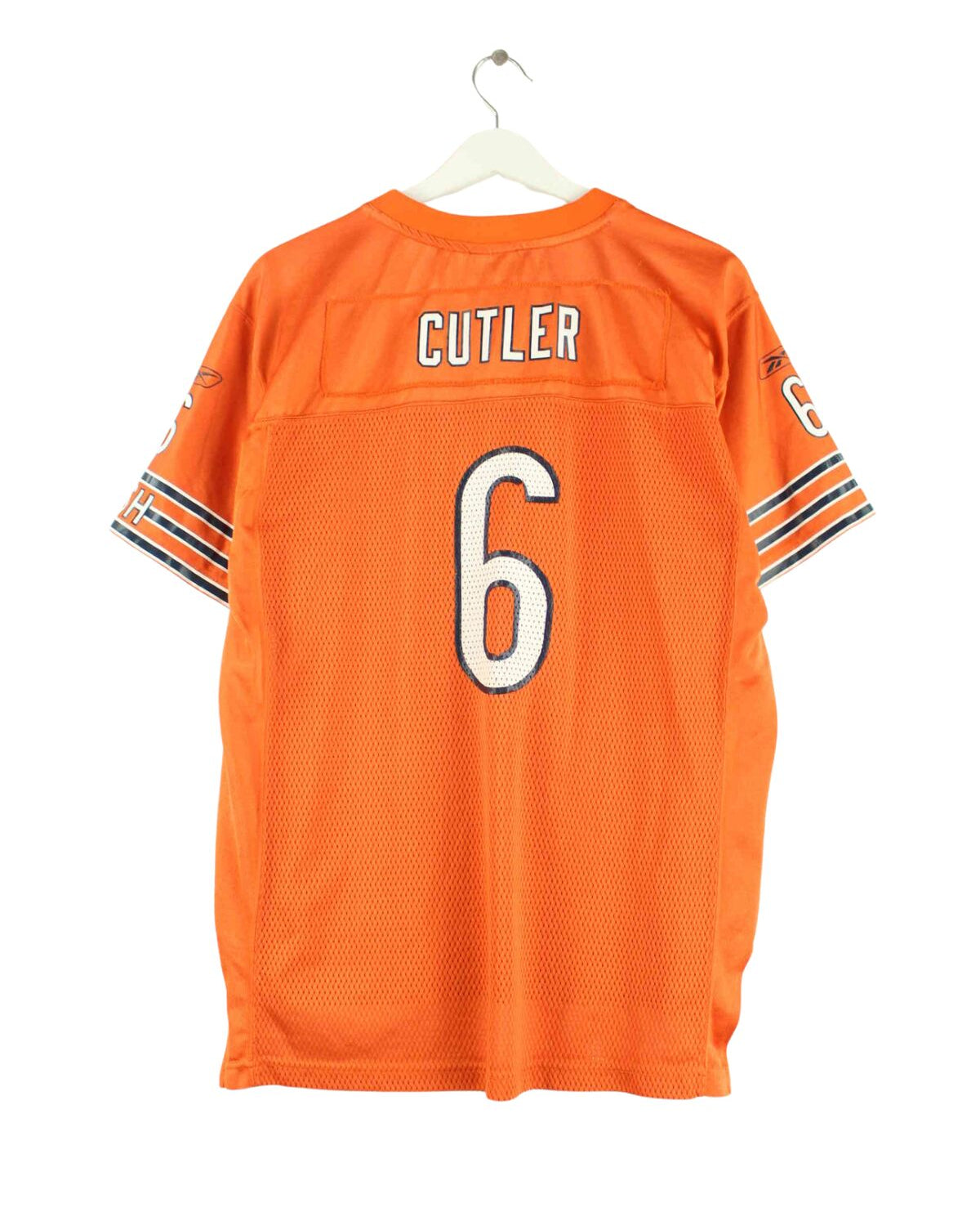 Reebok Damen NFL Chicago Bear Jay Cutler #6 Jersey Orange M (back image)