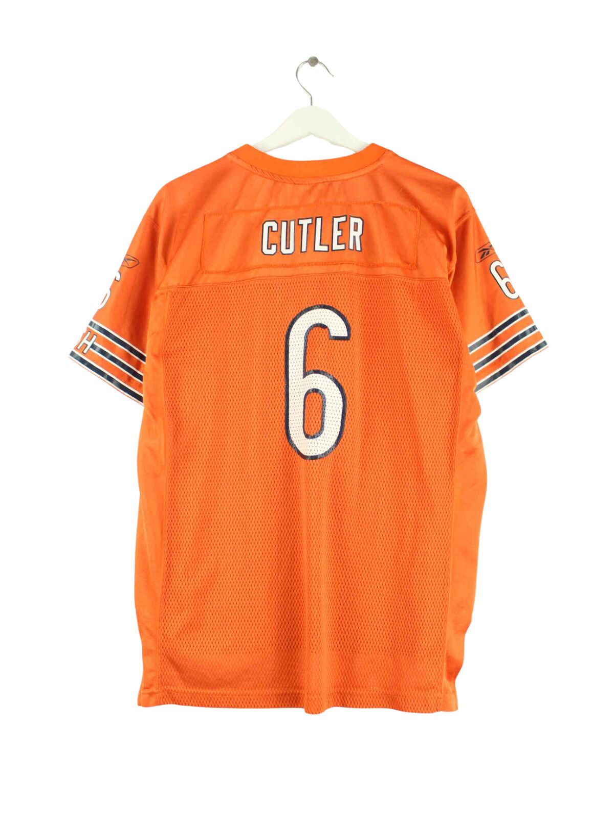 Reebok Damen NFL Chicago Bear Jay Cutler #6 Jersey Orange M (back image)