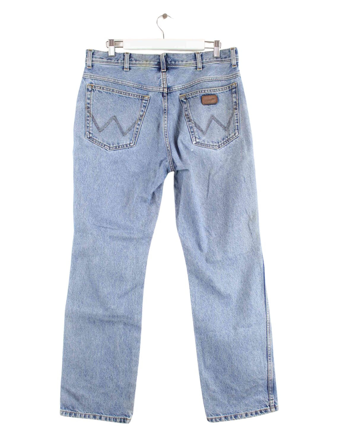 Wrangler Regular Fit Jeans Blau W36 L32 (back image)