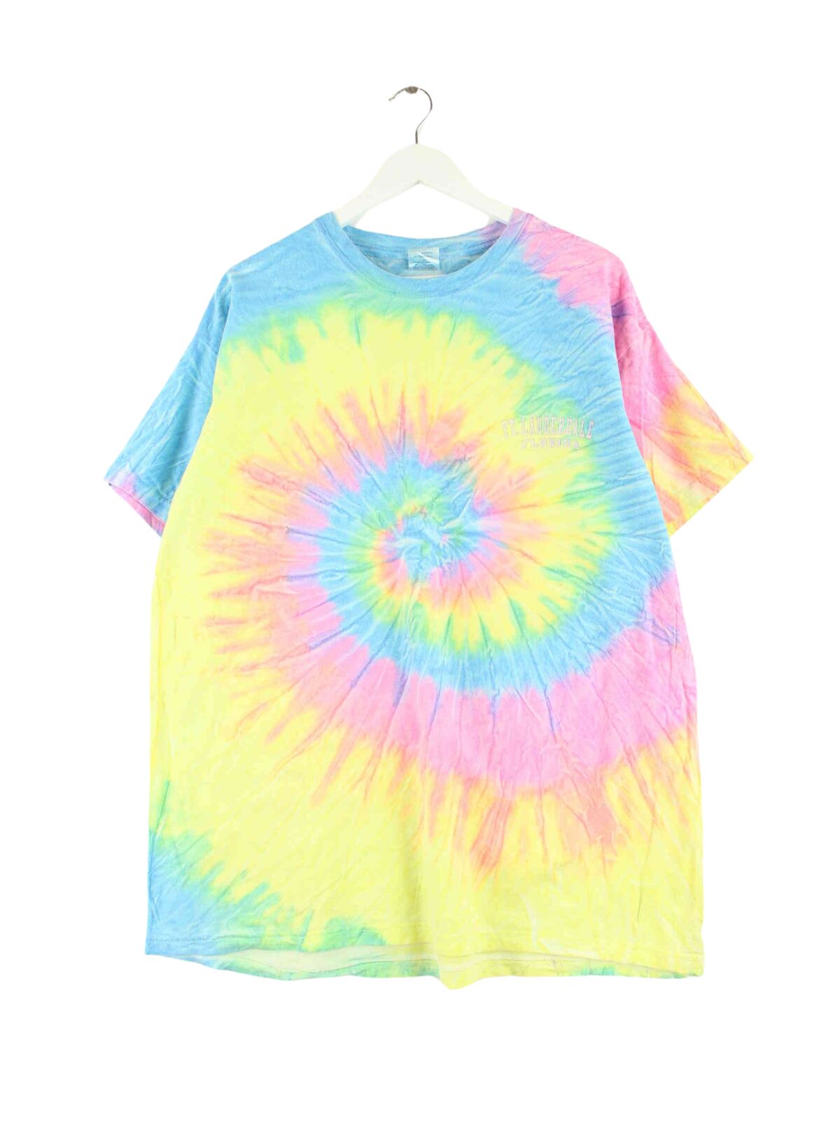 Colortone y2k Fort Lauderdale Print Tie Dye T-Shirt Mehrfarbig XL (front image)