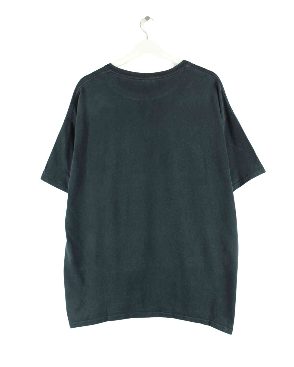 Gildan 00s Cocoa Beach Print T-Shirt Schwarz XL (back image)