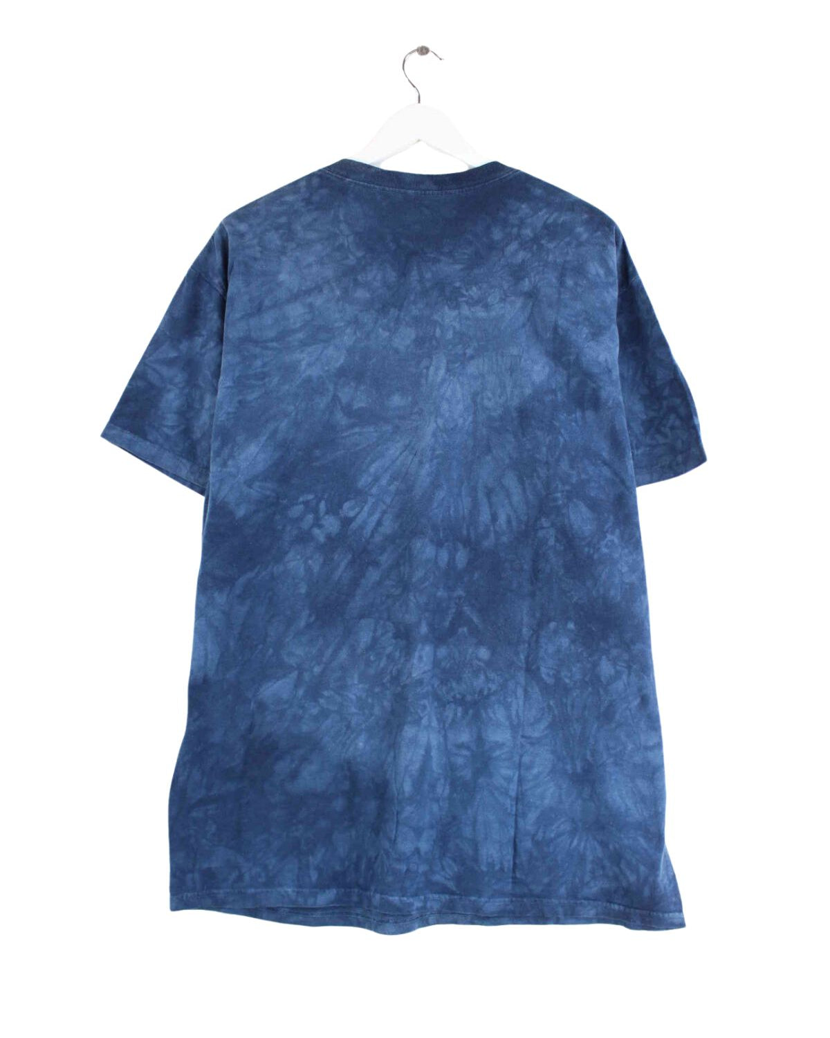 The Mountain USA Print T-Shirt Blau L (back image)