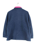 Fila Damen 90s Vintage Fleece Half Zip Sweater Blau M (back image)