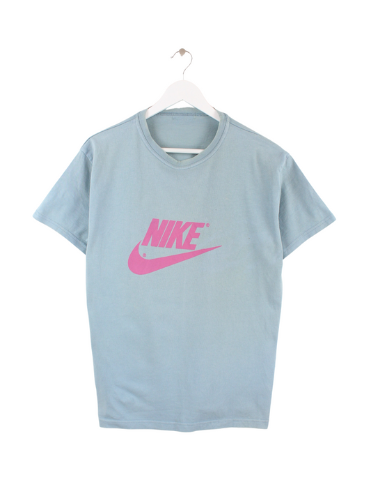Nike Print T-Shirt Blau M