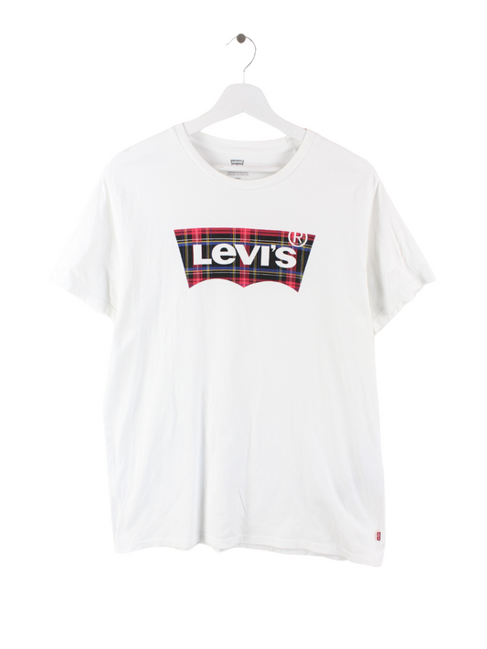 Levi's Print T-Shirt Weiß L