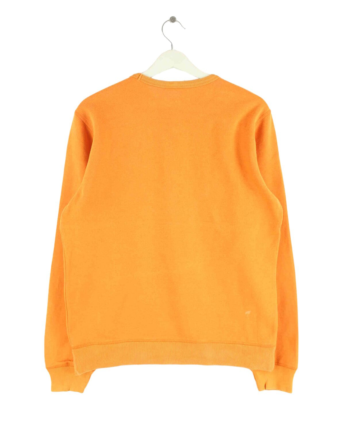 Champion Embroidered Logo Sweater Orange S (back image)