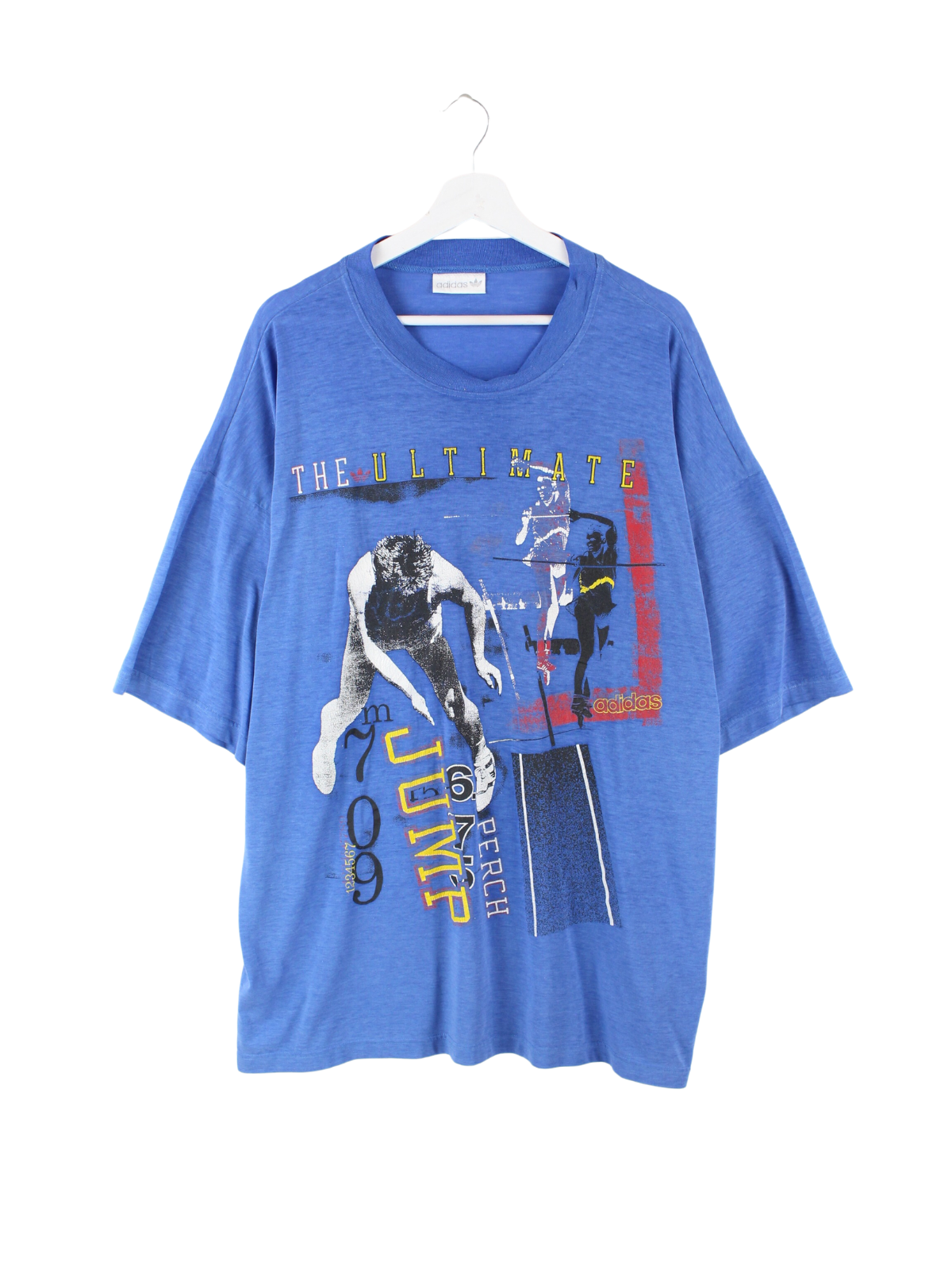 Adidas 80s Print T-Shirt Blau XXL