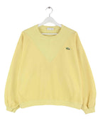 Lacoste Damen 90s Vintage Sweater Gelb M (front image)