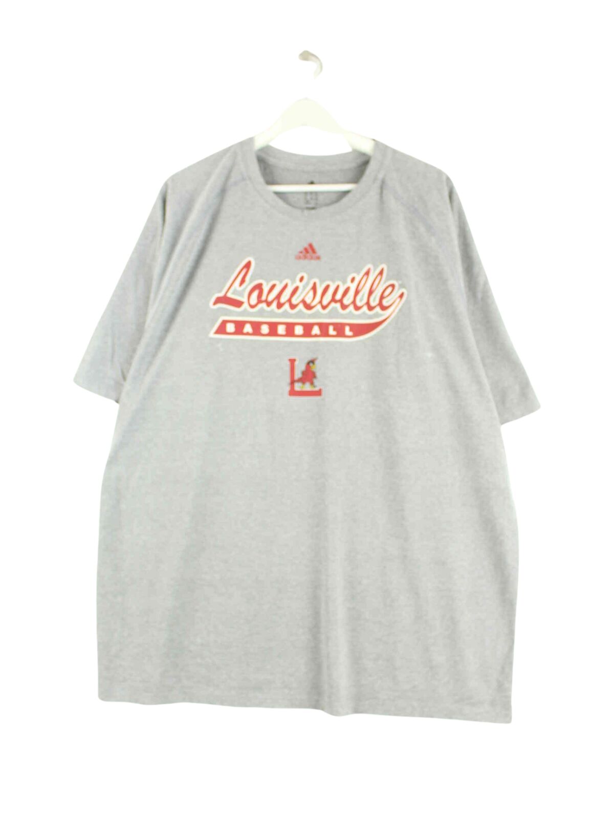 Adidas Louisville Print T-Shirt Grau XXL (front image)