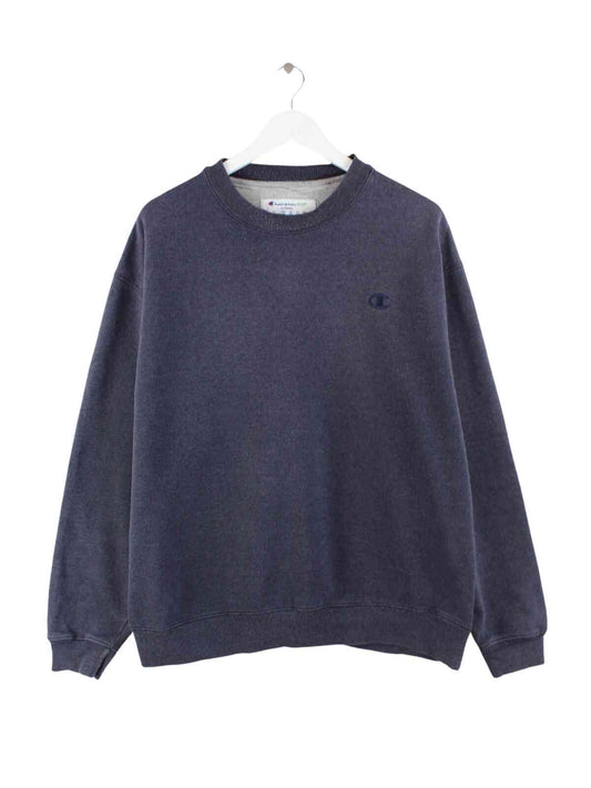 Champion Basic Sweater Blau XL