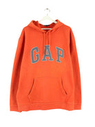 GAP Embroidered Hoodie Orange XL (front image)