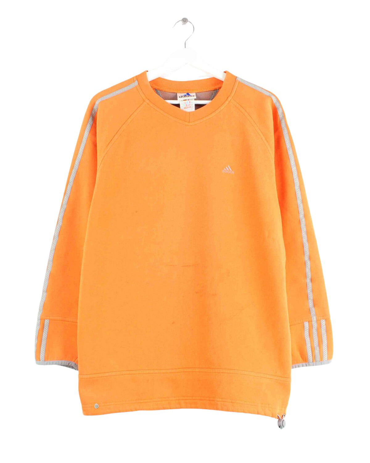 Adidas 90s Vintage Basic Sweater Orange L (front image)