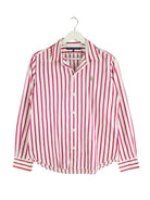 Ralph Lauren Damen Sport Striped Hemd Pink L (front image)