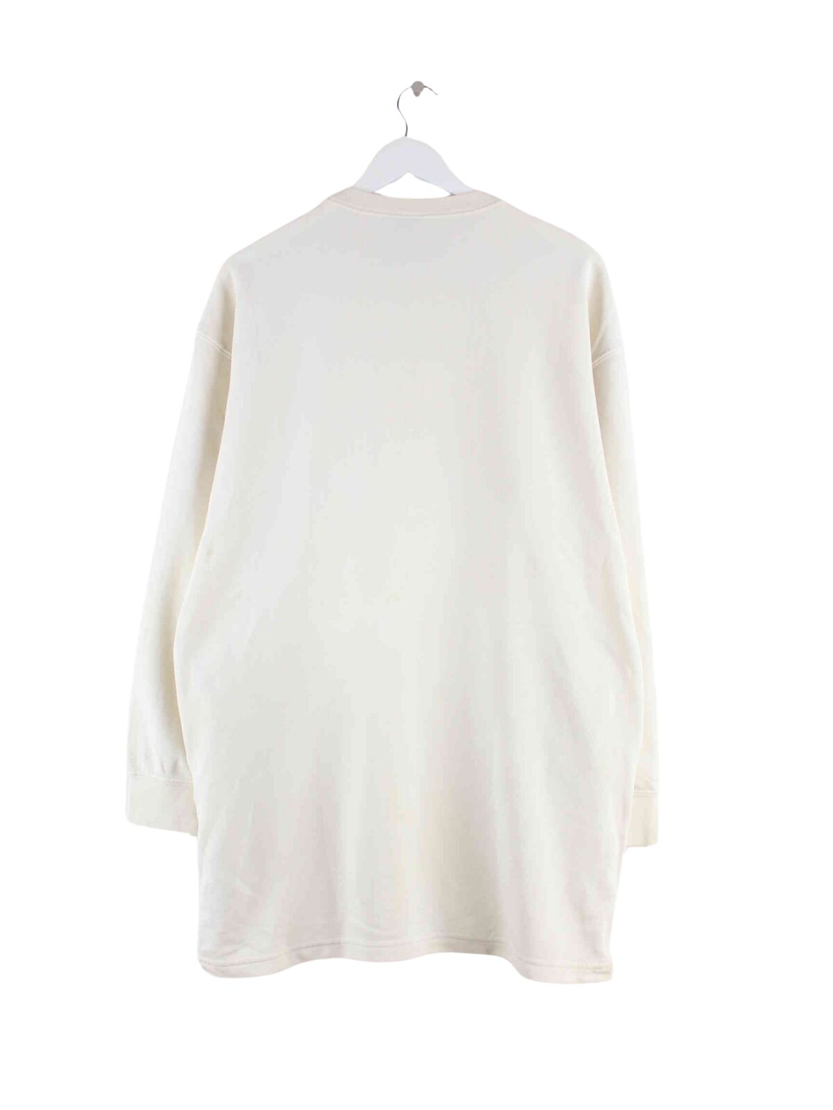 Nike Damen Oversized Embroidered Sweater Beige S (back image)