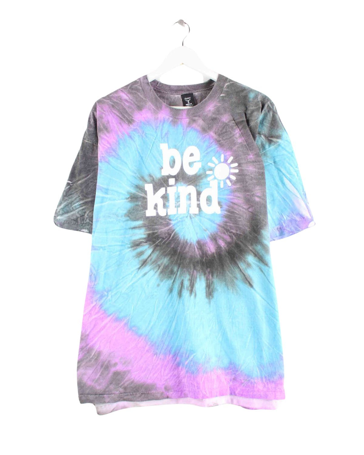 Hanes Be Kind Print Tie Die T-Shirt Mehrfarbig XXL (front image)
