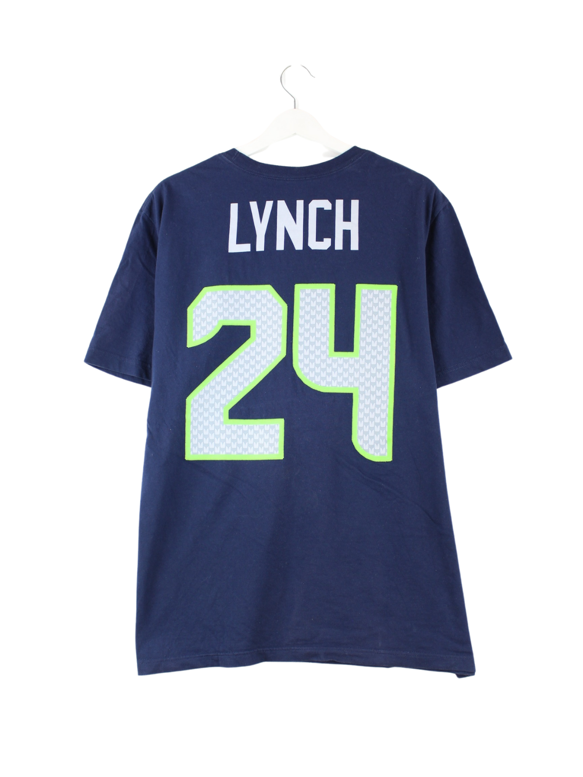 Nike Seattle Seahawks 24 Print T Shirt Blue XL Peeces