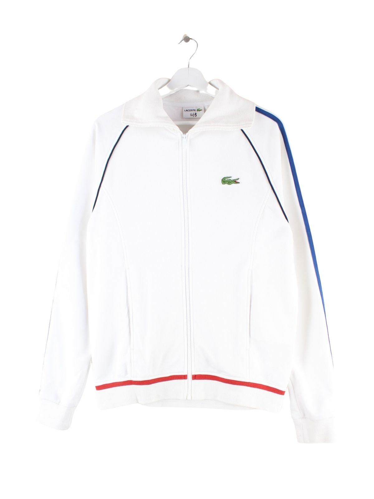 Lacoste x Andy Roddick Trainingsjacke Weiß M – Peeces