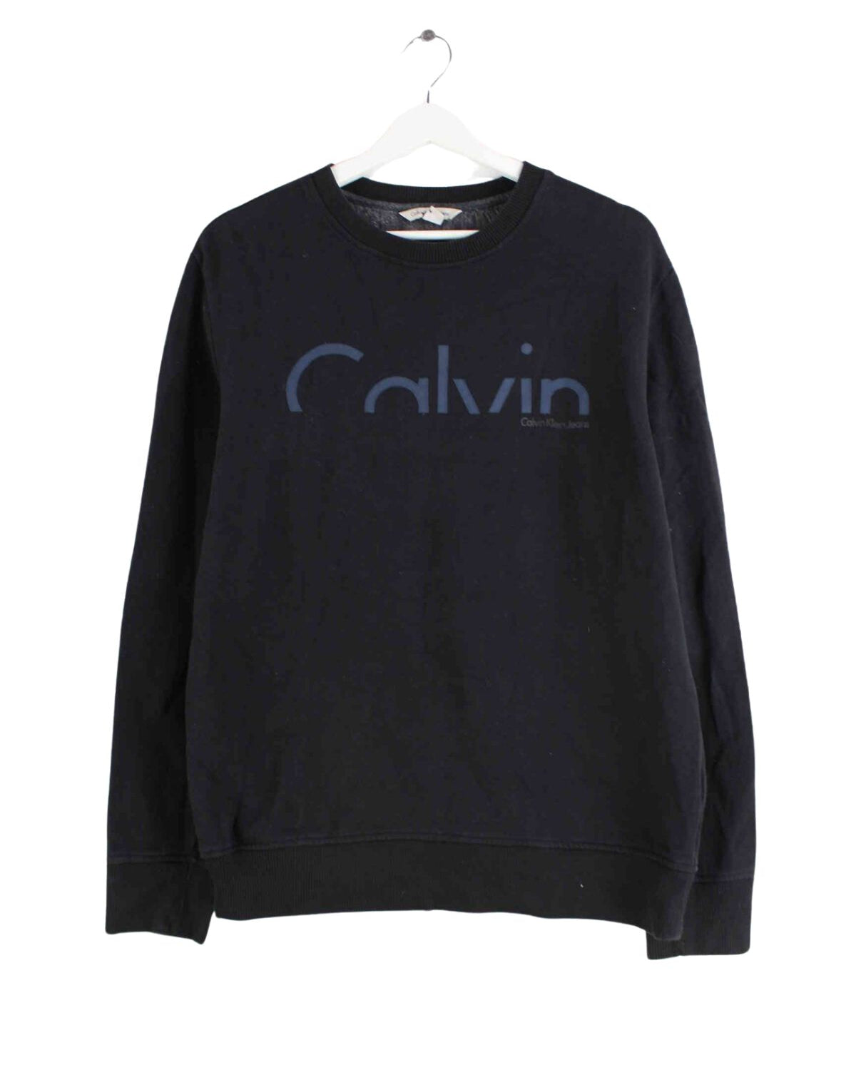 Calvin Klein Print Sweater Schwarz M (front image)