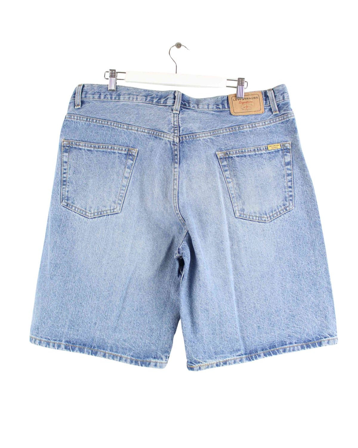 Levi's Signature Jeans Shorts Blau W38 (back image)