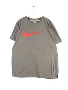 Nike Print T-Shirt Grau XXL (front image)