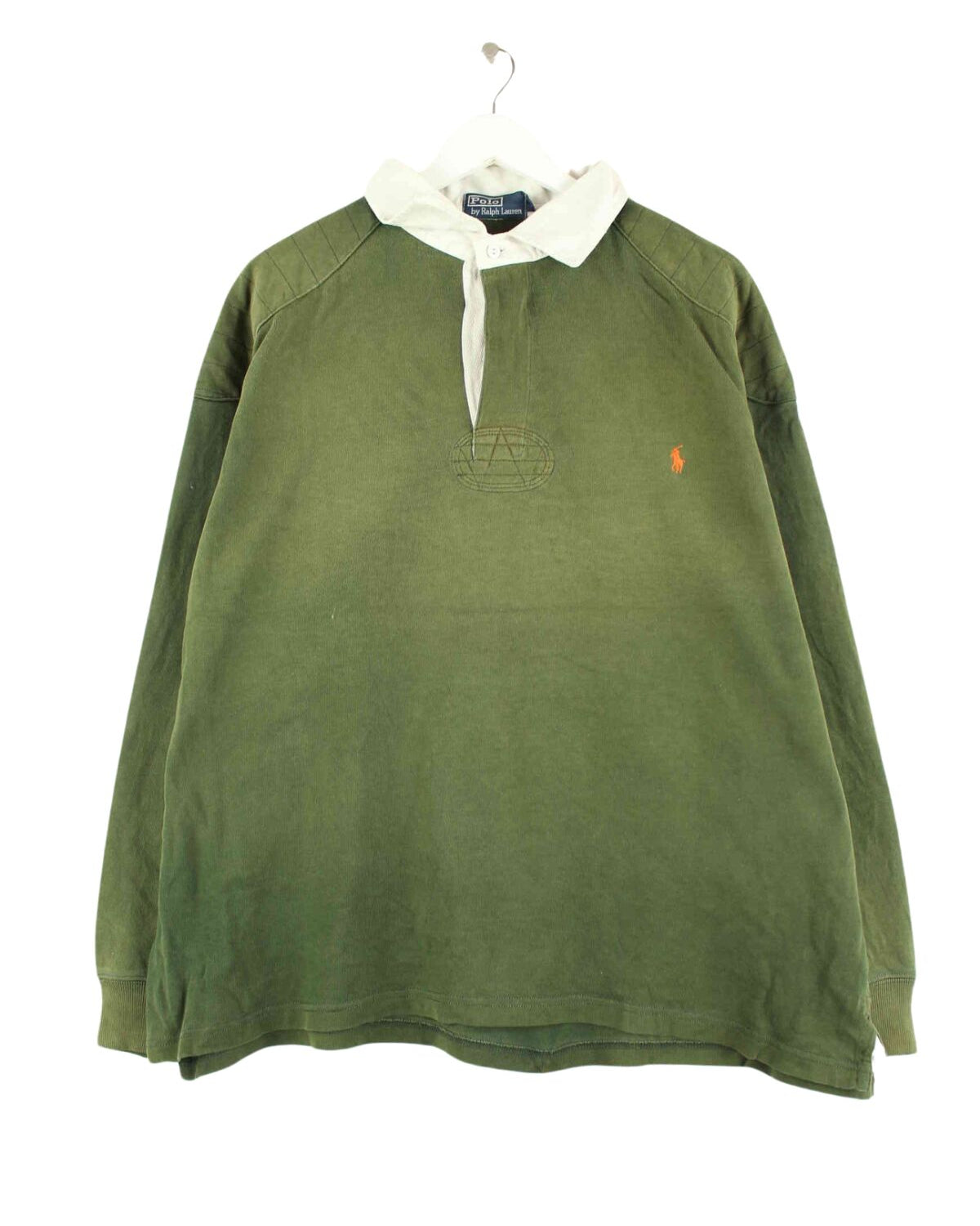 Ralph Lauren 90s Vintage Polo Sweater Grün XL (front image)