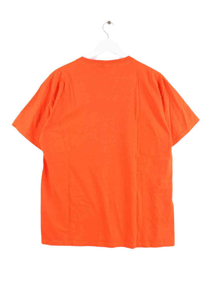 Jerzees Halloween Print T-Shirt Orange L