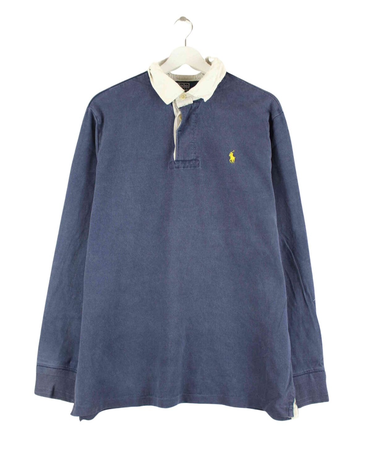 Ralph Lauren 90s Vintage Polo Sweater Blau L (front image)