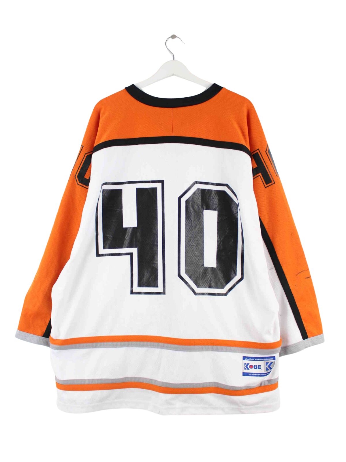 Vintage Hyland Jaguar #40 Jersey Orange XL (back image)