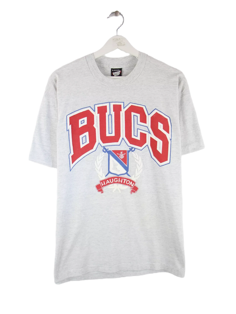 Screen Stars 90s Vintage Bucs Print T-Shirt Grau XL