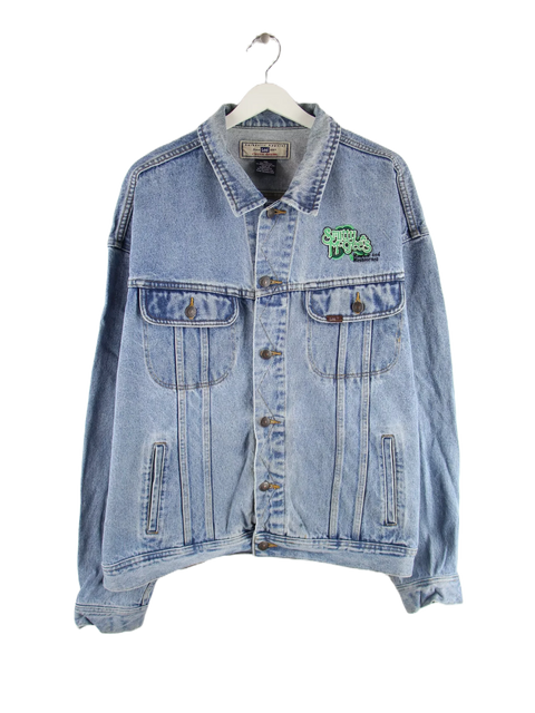 Lee 00s Squid Mcgees Logo Jeansjacke Blau XXL