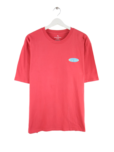 Tommy Bahama Tiki Print T-Shirt Rot XL