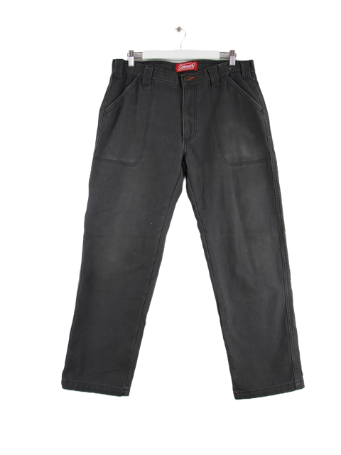 Vintage 00s Lined Carpenter Jeans Grau W32 L30