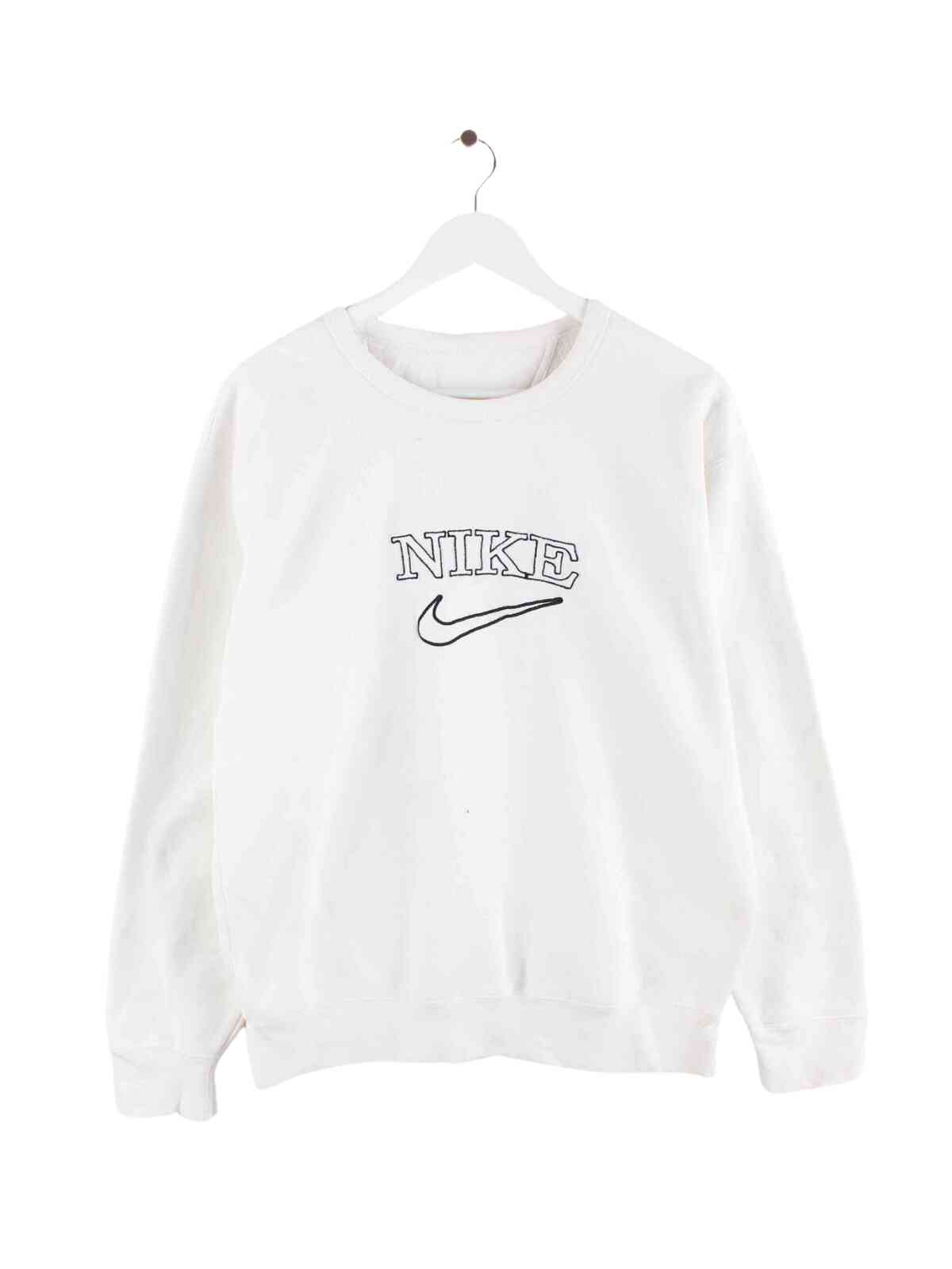 white nike jumper vintage