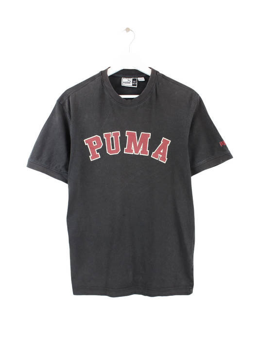 Puma Print T-Shirt Schwarz XS