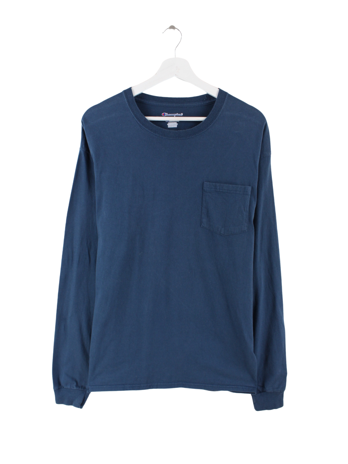 Champion Basic Sweatshirt Blau L