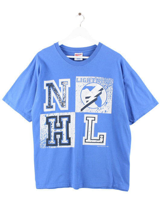 Hanes 1994 Single Stitch T-Shirt Blau XL