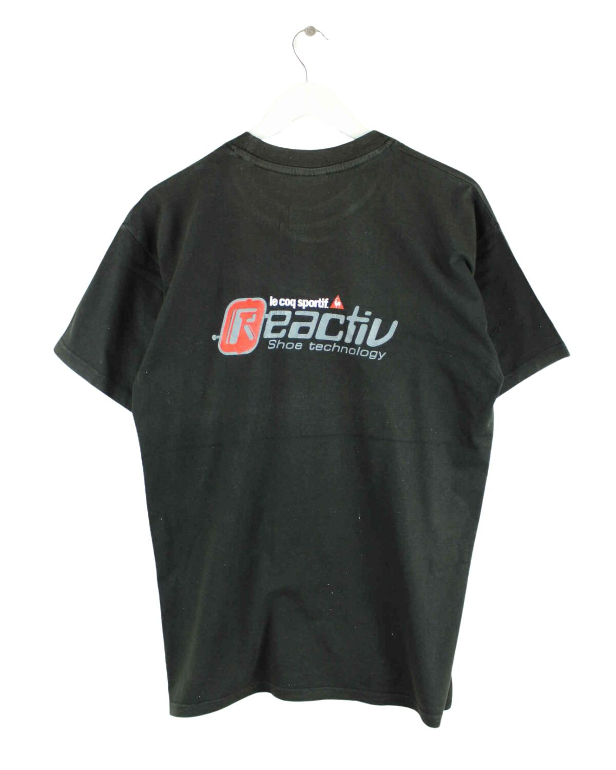 Le Coq Sportif Print T-Shirt Schwarz L (back image)
